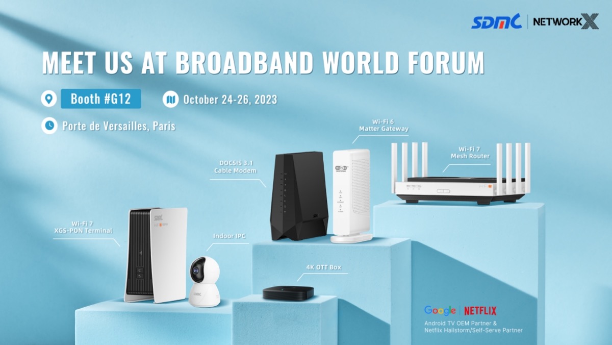 接待莅临头号玩家法国天下宽带展（BBWF）